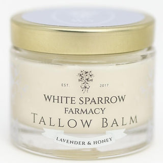 White Sparrow Farmacy Organic Grass Fed Tallow Balm