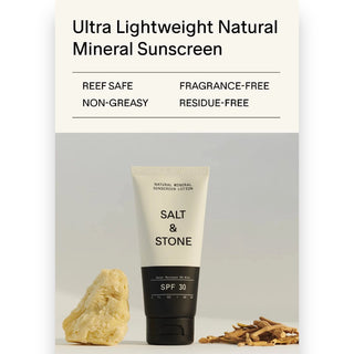 Salt & Stone Natural Mineral Sunscreen Lotion SPF 30