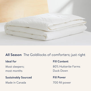 Brooklinen All Season Luxury Down Comforter