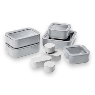 Caraway Glass Food Storage Set, 14 Pieces