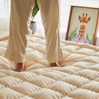Wow 100% Organic Merino Wool Mattress Topper