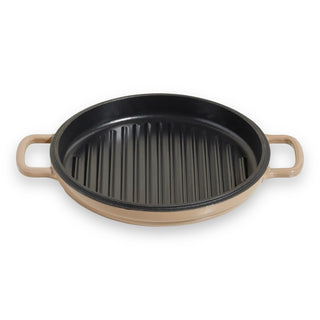 Our Place Cast Iron Hot Grill | Toxin-Free, 10.5" Round, Enameled Cast Iron Grill Pan